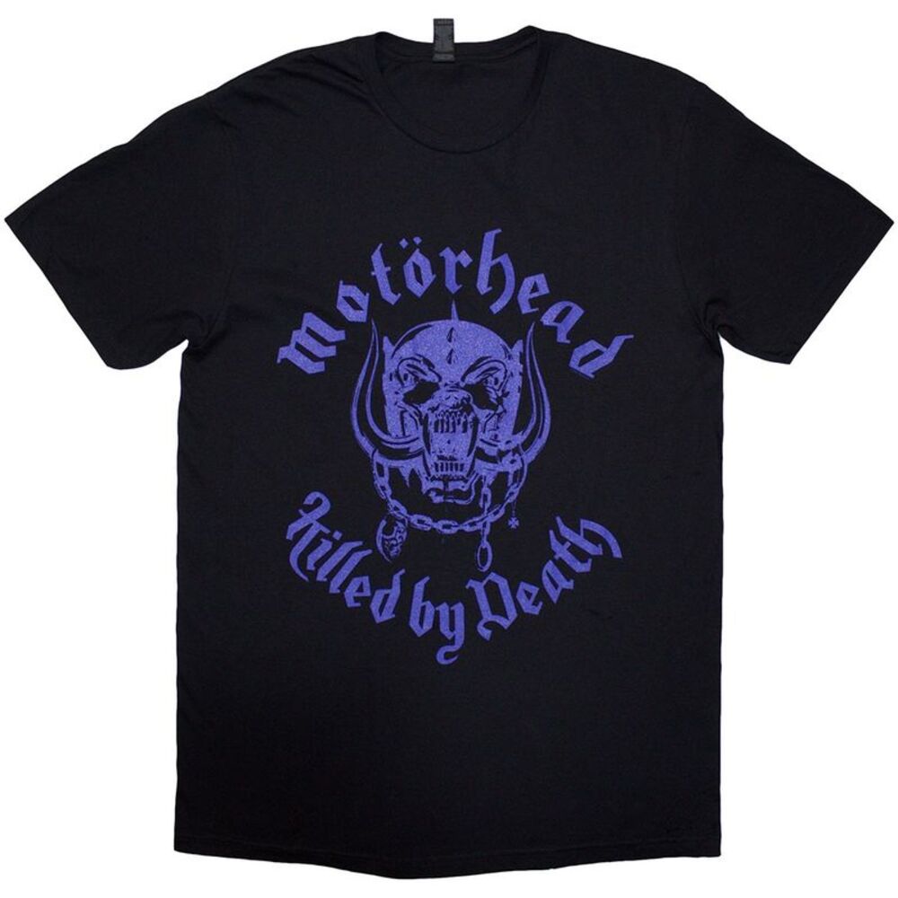 Motorhead Unisex Adult Killed By Death Song Lyrics T-Shirt / Black